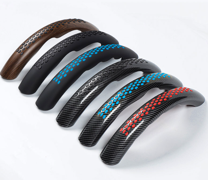 Ốp cacbon vô lăng xe Ford Territory 2022 (1 cặp)