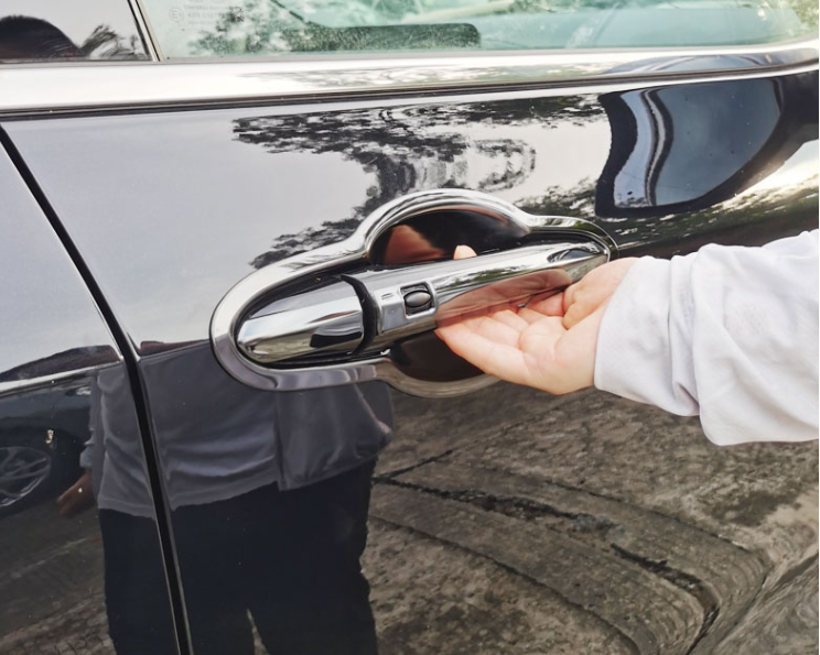 Ốp chống xước hõm và tay nắm cửa Ford Territory 2022