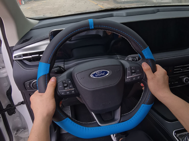Bọc da vô lăng Ford Territory 2022 (Mẫu 1)