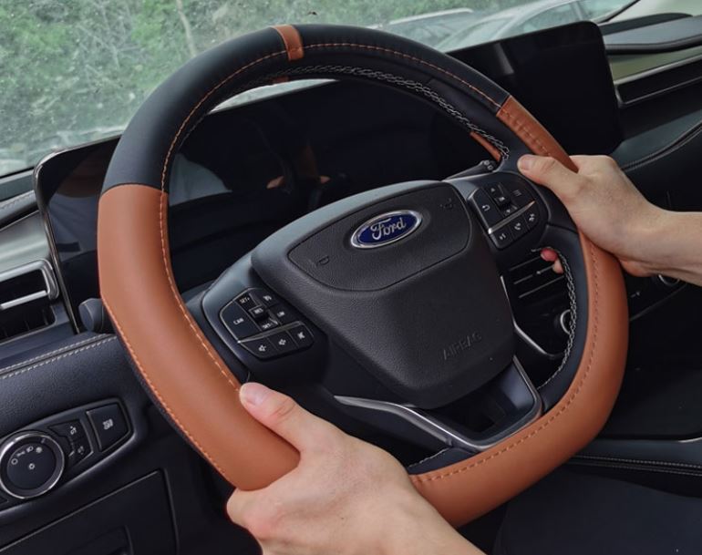Bọc da vô lăng Ford Territory 2022 (Mẫu 1)