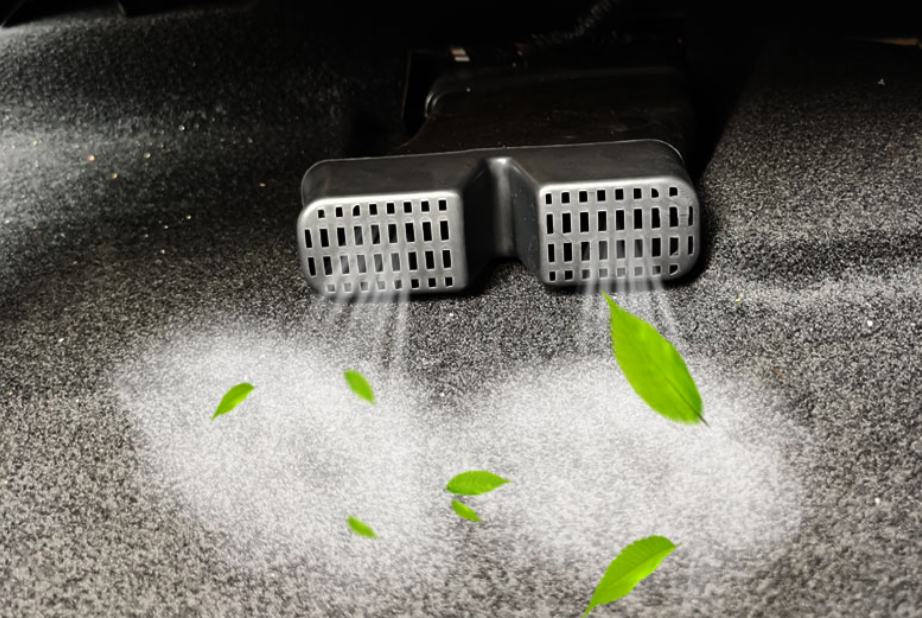 Nắp lỗ thông điều hòa ngăn bụi bám dưới ghế xe (1 cặp)