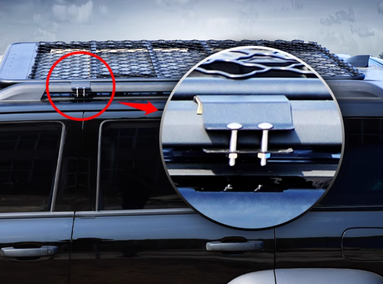 Baga, giá nóc chịu tải lớn, tháo lắp nhanh dài 1,6m