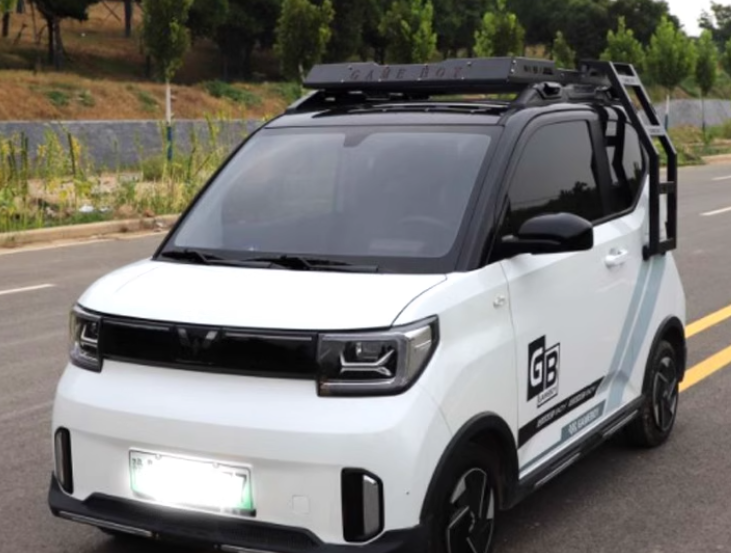 Baga, giá nóc dài 1,2m cho xe cỡ bé kèm thang (120x94cm)