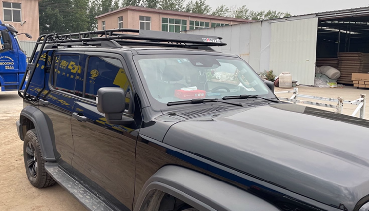 Thang leo treo xe hỗ trợ lên nóc ô tô (Mẫu 4)