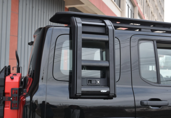 Thang leo treo xe thông minh thu gọn (Mẫu 1)