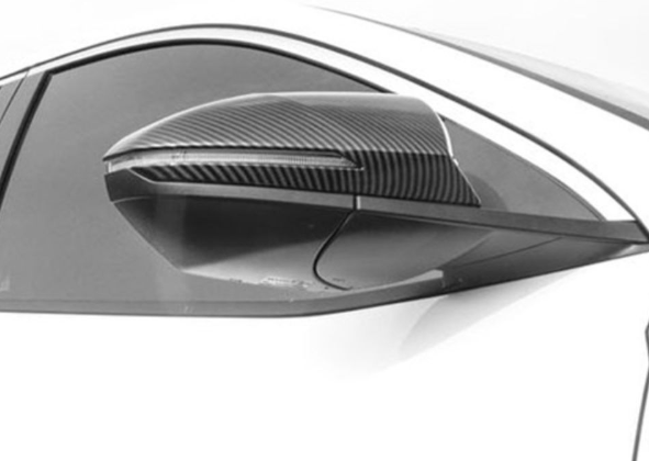 Ốp gương hậu thể thao vân cacbon cho xe Hyundai Tucson 2022