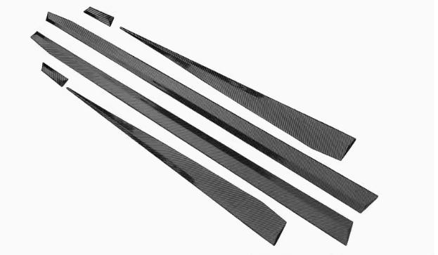 Ốp sườn, ốp hông vân cacbon cho xe Hyundai Tucson 2022