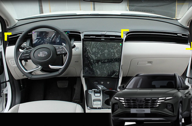 Ốp viền taplo Hyundai Tucson 2022