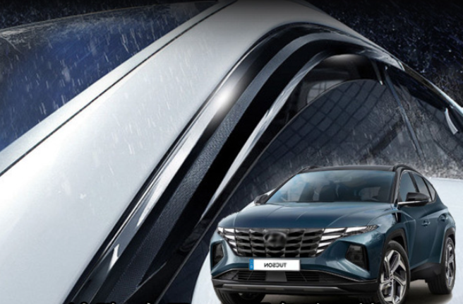 Vè che mưa đen bóng cho xe Hyundai Tucson 2022