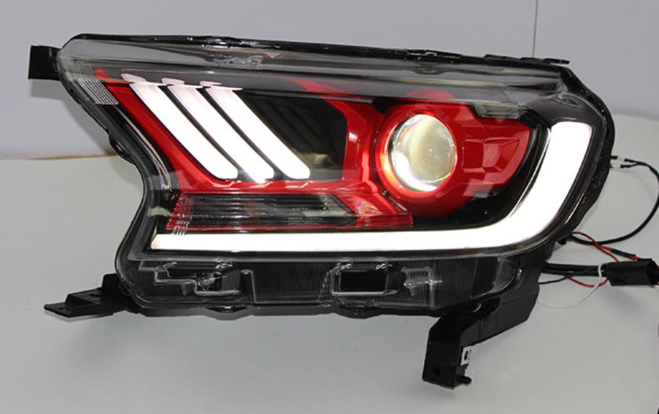 Độ đèn pha Mutang Ford Everest (Mẫu 2)