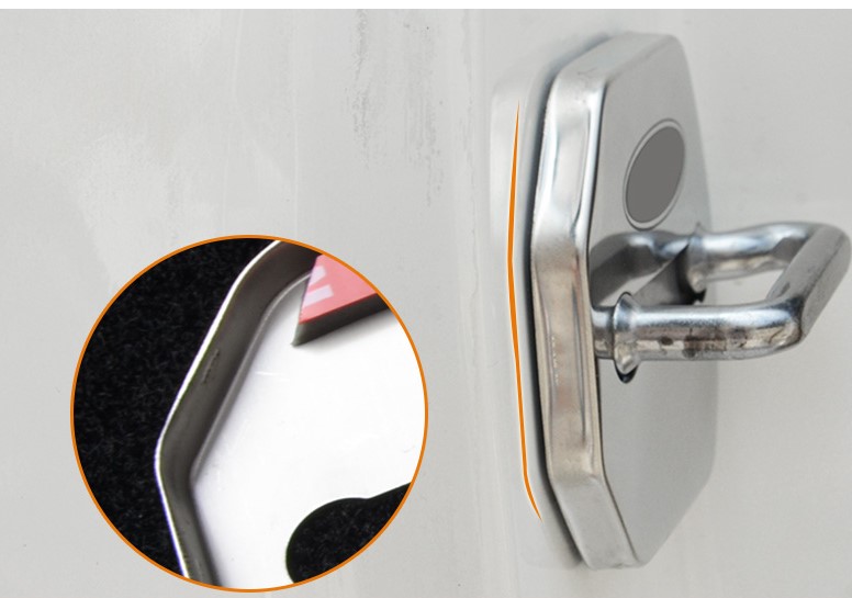 Ốp chống gỉ 4 cửa bạc Ford Everest 2016-2020