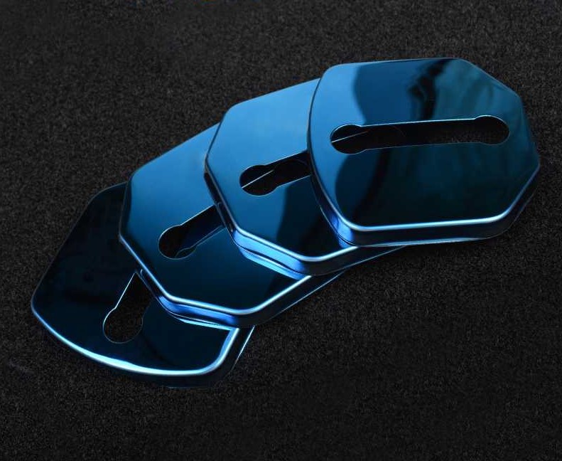 Ốp chống gỉ 4 cửa xanh coban Ford Everest 2016-2020