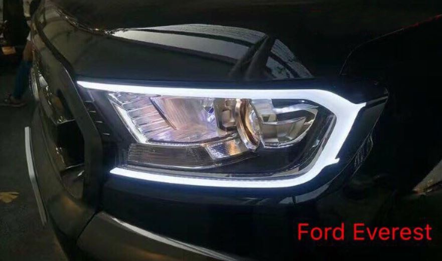 Ốp viền đèn pha daylight cho Everest