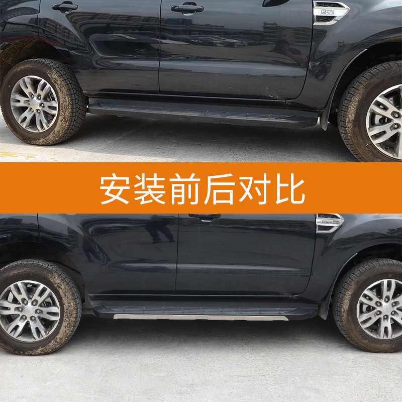 Ốp viền bậc inox Ford Everest 2016-2020