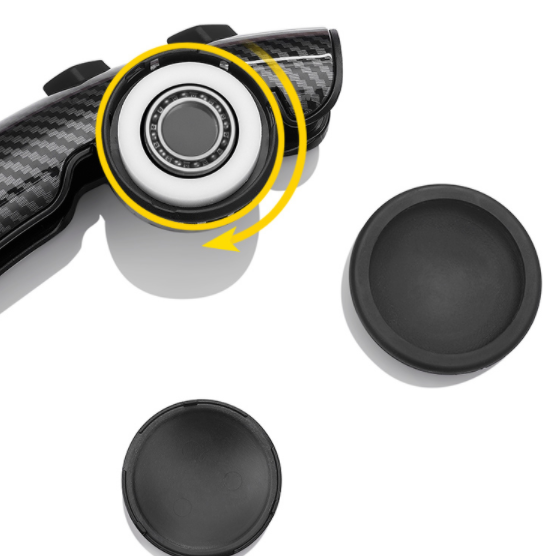 Bọc Tay Nắm Hỗ Trợ Người Lái Ford Everest (vân cacbon)