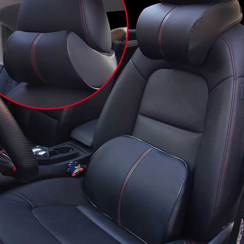 Bộ gối tựa lưng, cổ chống mỏi ghế xe ô tô