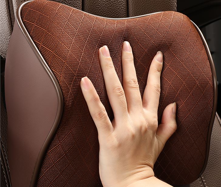 Bộ tựa đầu và lưng cao su non (1 bộ)