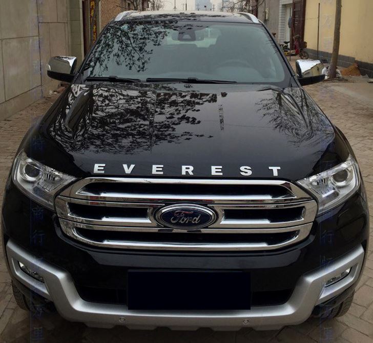 Chữ Everest dán trang trí capo xe (Mẫu 2)