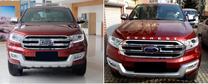 Chữ Everest dán trang trí capo xe (Mẫu 2)