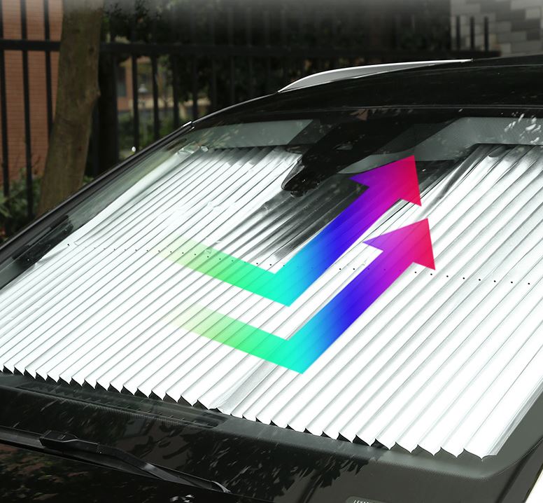 Rèm che nắng kính lái (dài 80cm)