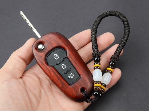 Ốp Chìa Khóa Gỗ Đúc Phượng Ford Everest ( 2016-2018)