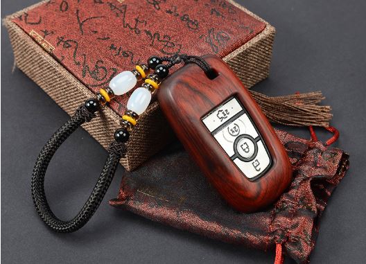 Ốp Chìa Khóa Gỗ Đúc Ford Everest M2 ( 2019)