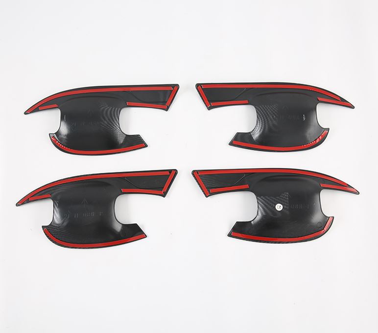 Ốp hõm cửa mạ cacbon Subaru Outback 2021-2022 (bộ 4 cửa)