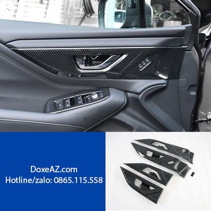Ốp lẫy mở cửa vân cacbon Subaru Outback 2021-2022