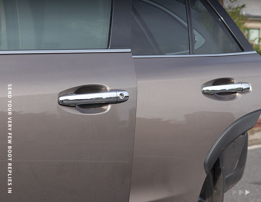 Ốp tay nắm cửa mạ crom Subaru Outback 2021-2022 (bộ 4 cửa)