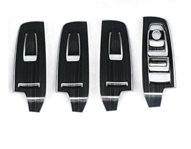 Ốp nâng hạ kính đen titan