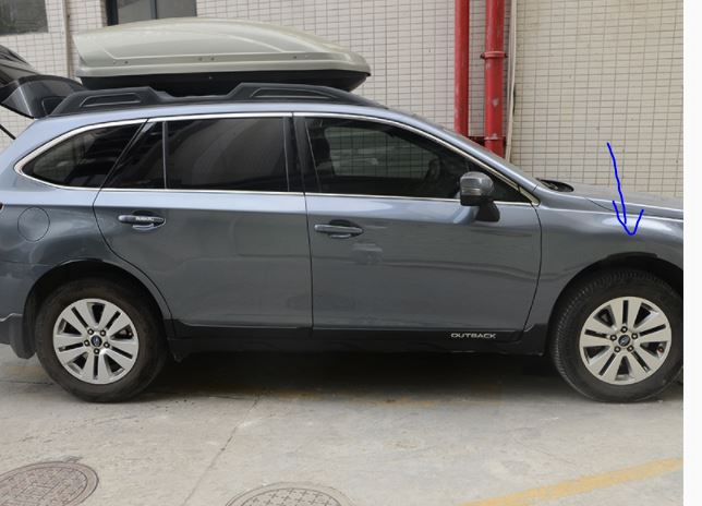 Miếng dán chống va đập vành bánh xe Subaru Forester 19-20