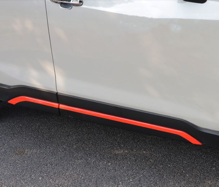 Ốp viền bảo vệ sườn 2 bên viền đỏ