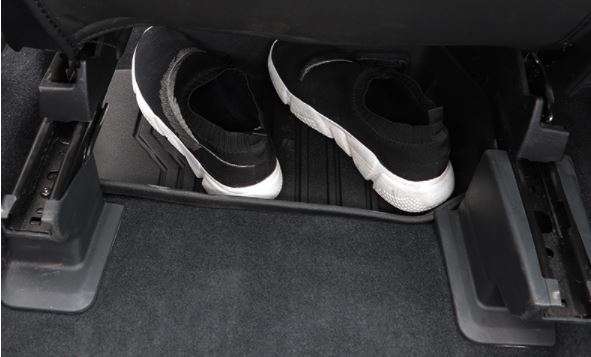Thảm lót sau ghế Subaru forester 2019-2021 (Kệ giày khi trời mưa )