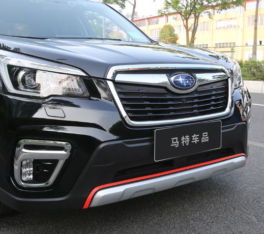 Ốp viền Đỏ full xe trước sau + hông Subaru Forester 19-21