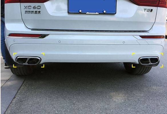 Ốp viền ống xả Volvo S90 2017-2020