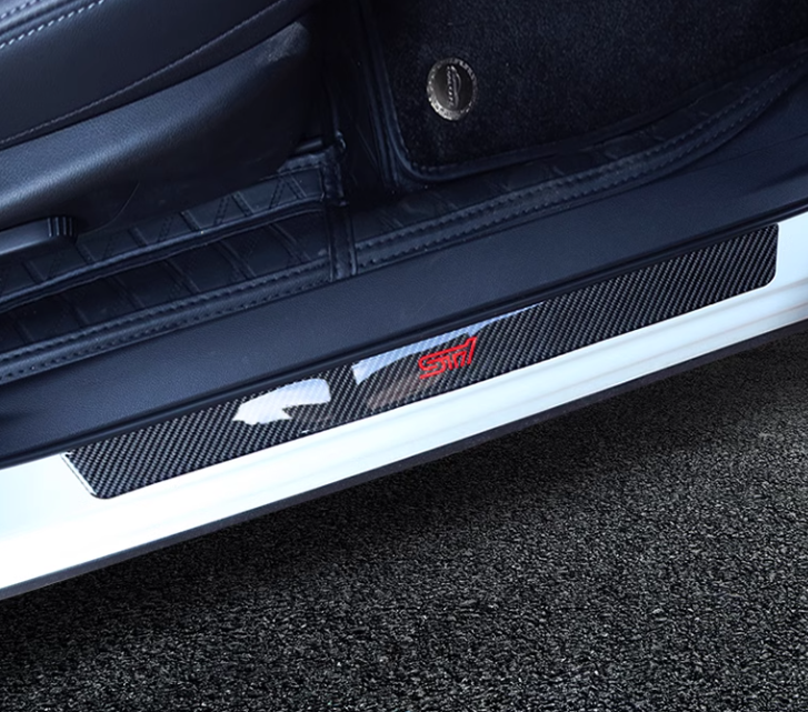 Ốp cacbon bậc ngoài cho subaru Crosstreck 2025