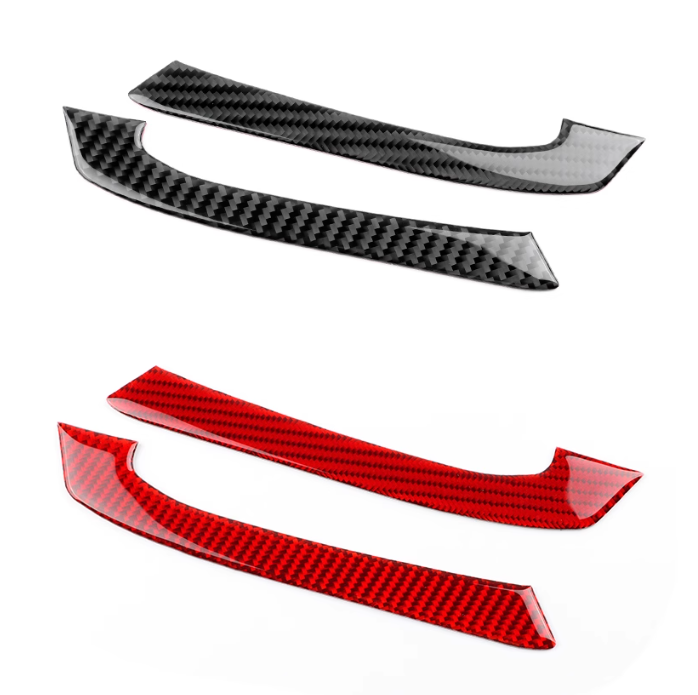 Ốp cacbon viền hộc đồ cho subaru Crosstreck 2025