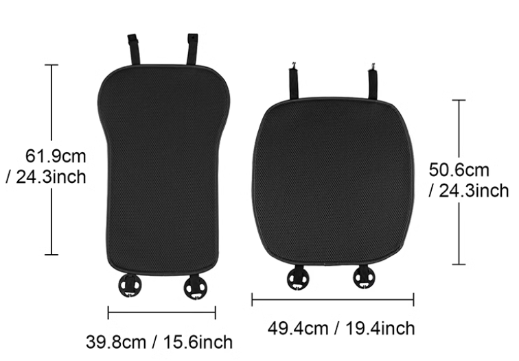 Miếng lót thoáng khí ngăn bạc màu ghế xe Subaru Crosstreck 2025