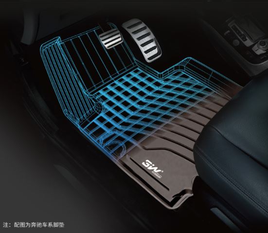 Audi S4 2017-2019 Thảm đúc 3W chất liệu nhựa TPE