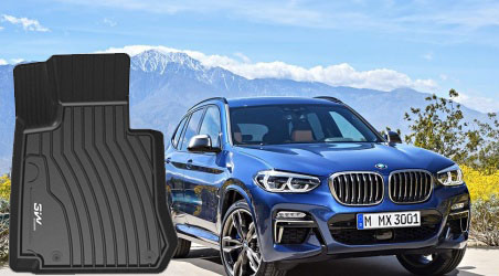 BMV X3 2018-2021 Thảm đúc 3W chất liệu nhựa TPE
