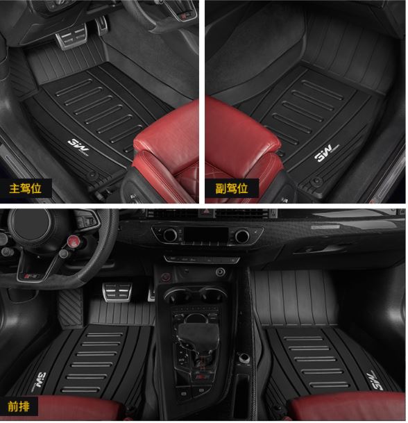 Mercedes-Benz GLE Thảm đúc 3W chất liệu nhựa TPE