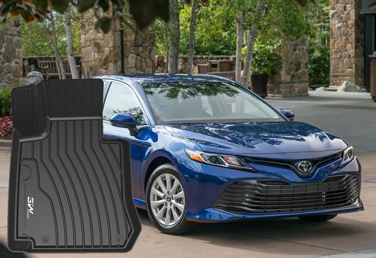 Toyota Camry 18-21 Thảm đúc 3W chất liệu nhựa TPE