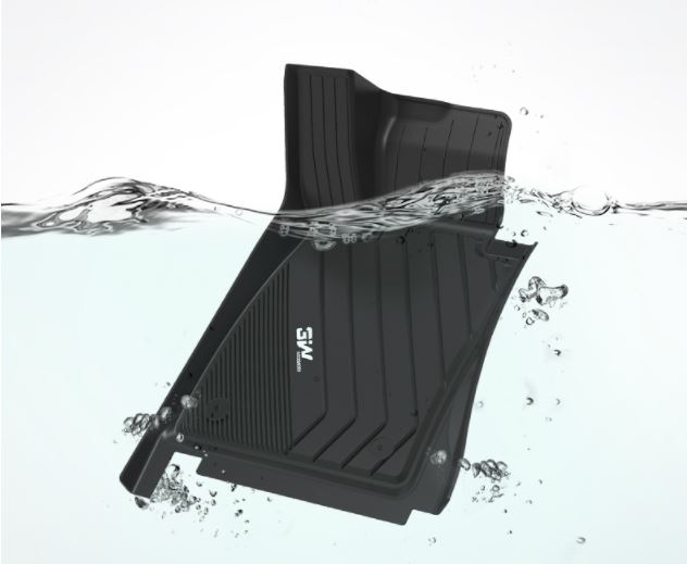 Toyota Highlander 18-21 Thảm đúc 3W chất liệu nhựa TPE