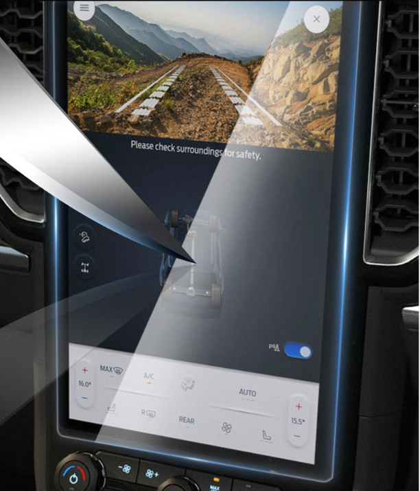 Miếng dán cường lực màn hình Ford Everest 2022-2023