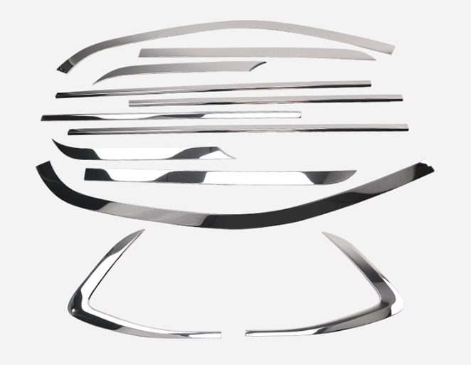 Ốp viền kính xe Ford Everest 2022-2026