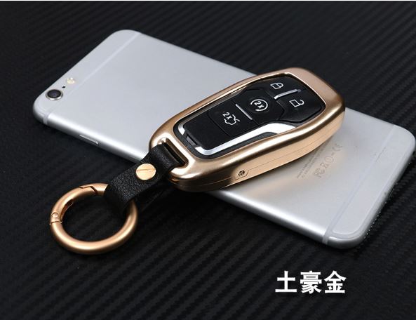 Ốp chìa khóa thép không gỉ Ford Explorer 2016 - 2017