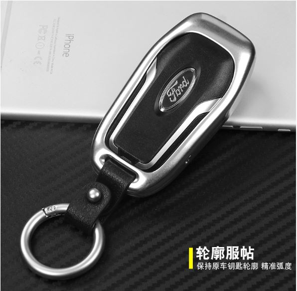 Ốp chìa khóa thép không gỉ Ford Explorer 2016 - 2017