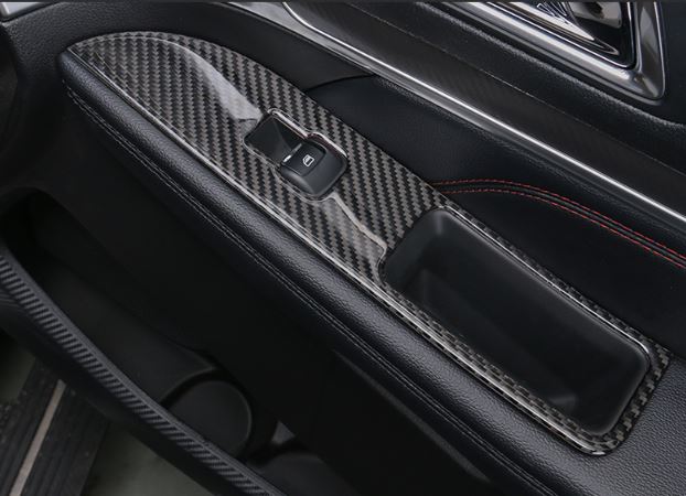 Ốp nâng hạ kính cacbon Ford Explorer