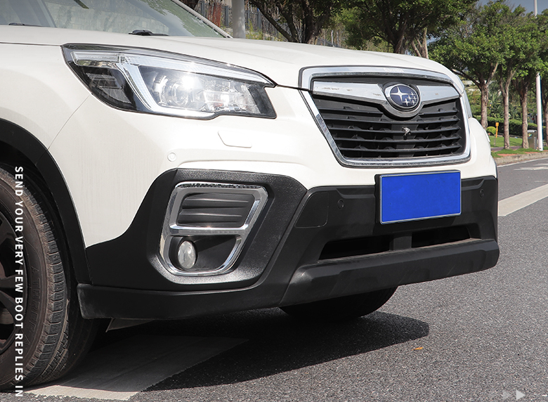 Ốp bo góc chống trầy xước Subaru Forester 19-22 (phí trước)