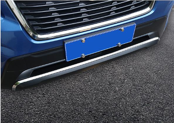 Ốp viền cản trước bạc sáng Subaru Forester 19-20